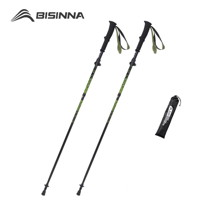 Trekking Pole Carbon - BISINNA Carbon Fiber Trekking Poles Outdoor