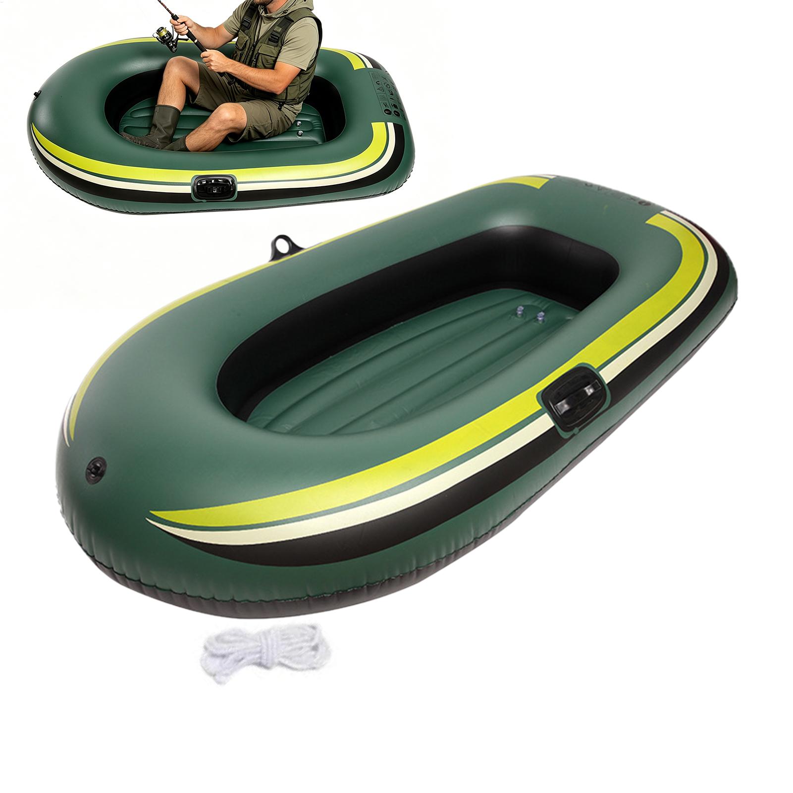 Outdoor Adventure Rafting - Inflatable Boat Thickened Wearproof PVC Inflatable