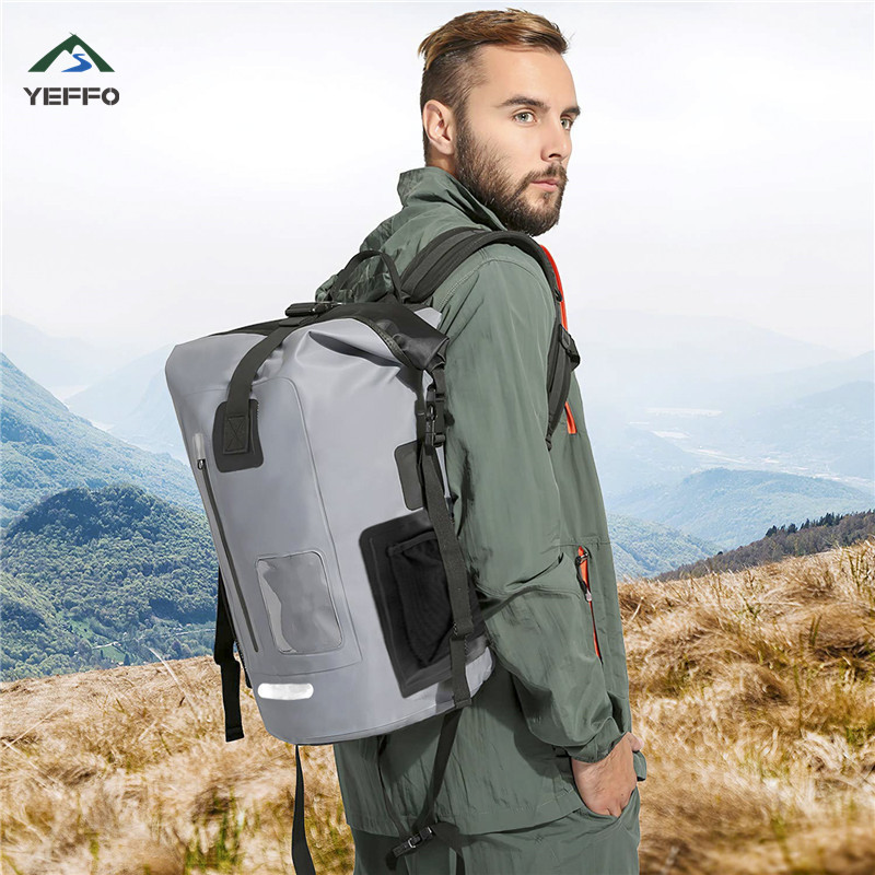 Outdoor Adventure Rafting - 35/55L Waterproof Rolltop Dry Bag PVC