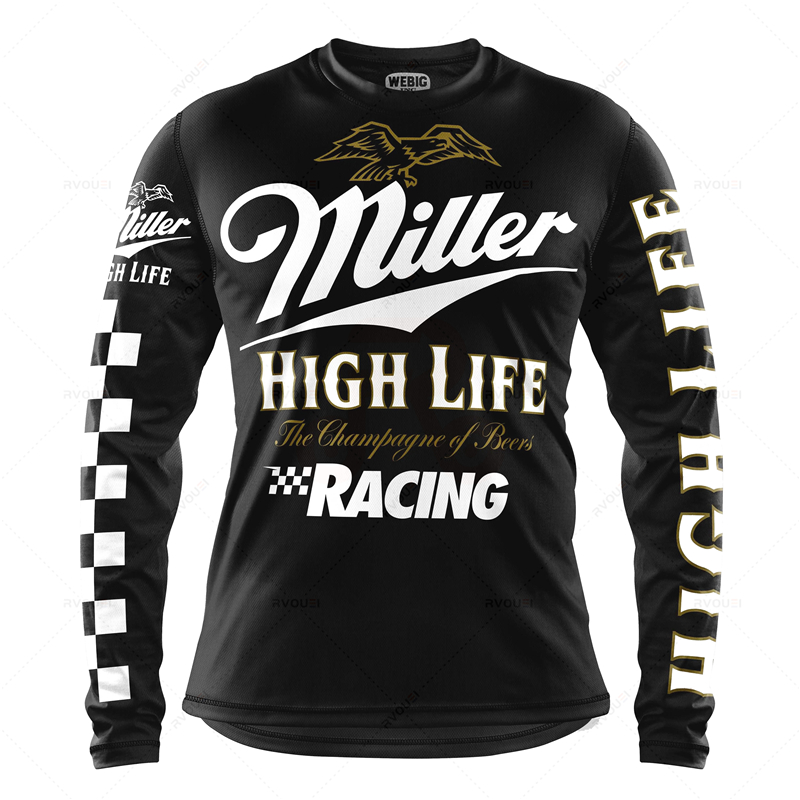Outdoor Adventure Clothing - 2023 Motorcycle Mountain Bike Jersey MTB