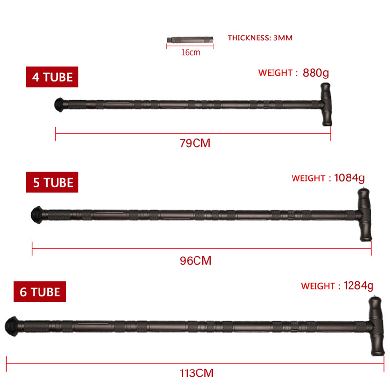 Portable Outdoor Fold Trekking - огляд і ціна Trekking Pole Carbon