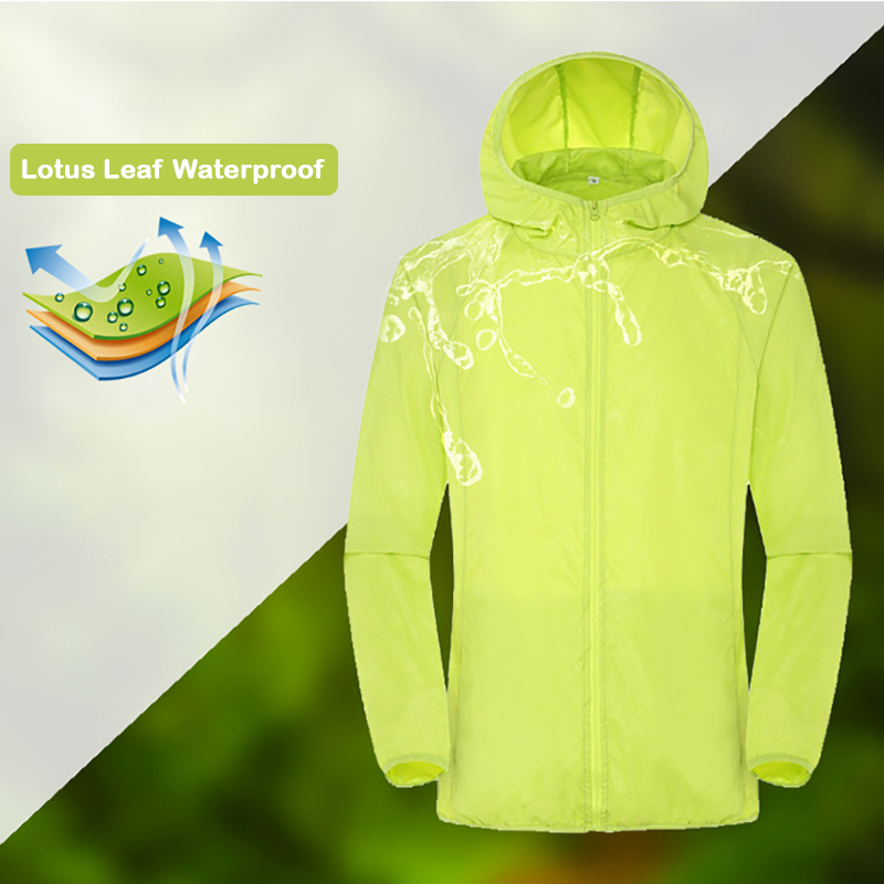 Men Women Hiking Jacket Waterp - огляд і ціна Outdoor Adventure Clothing