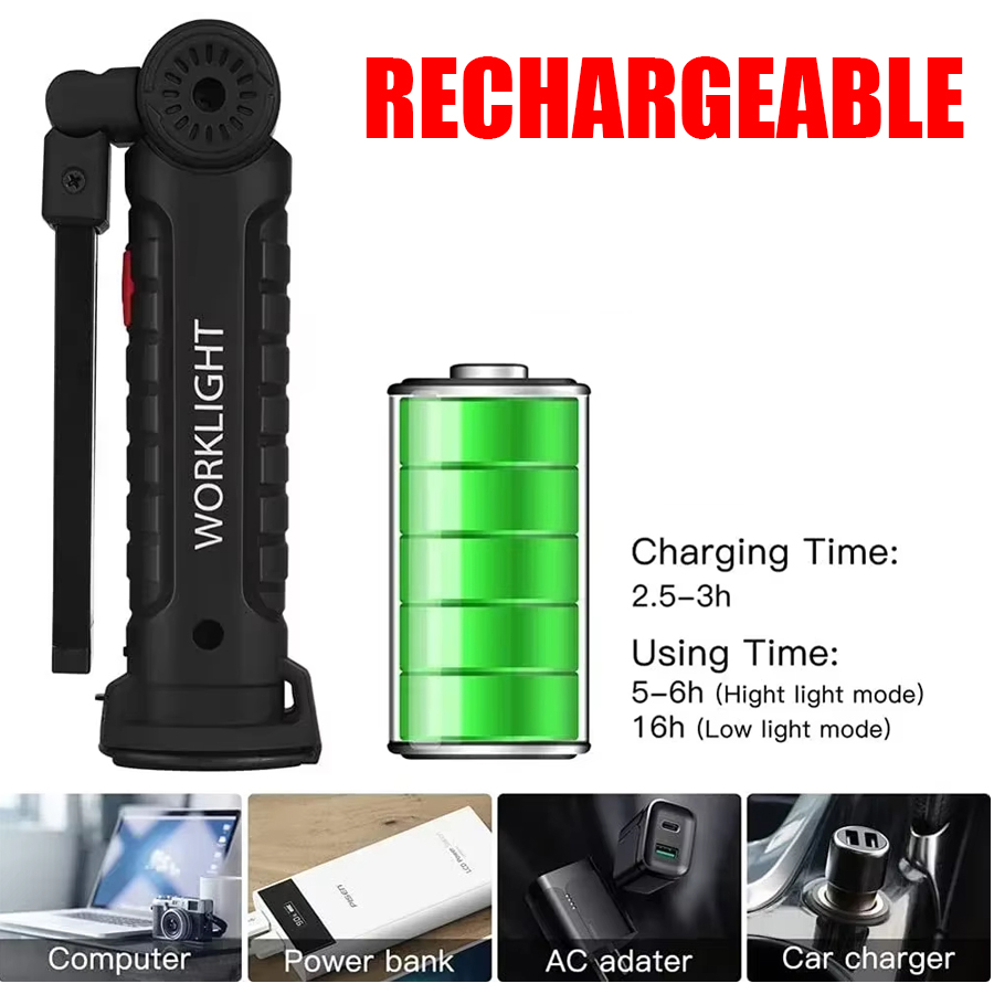 Portable LED Flashlight with M - огляд і ціна Outdoor Adventures