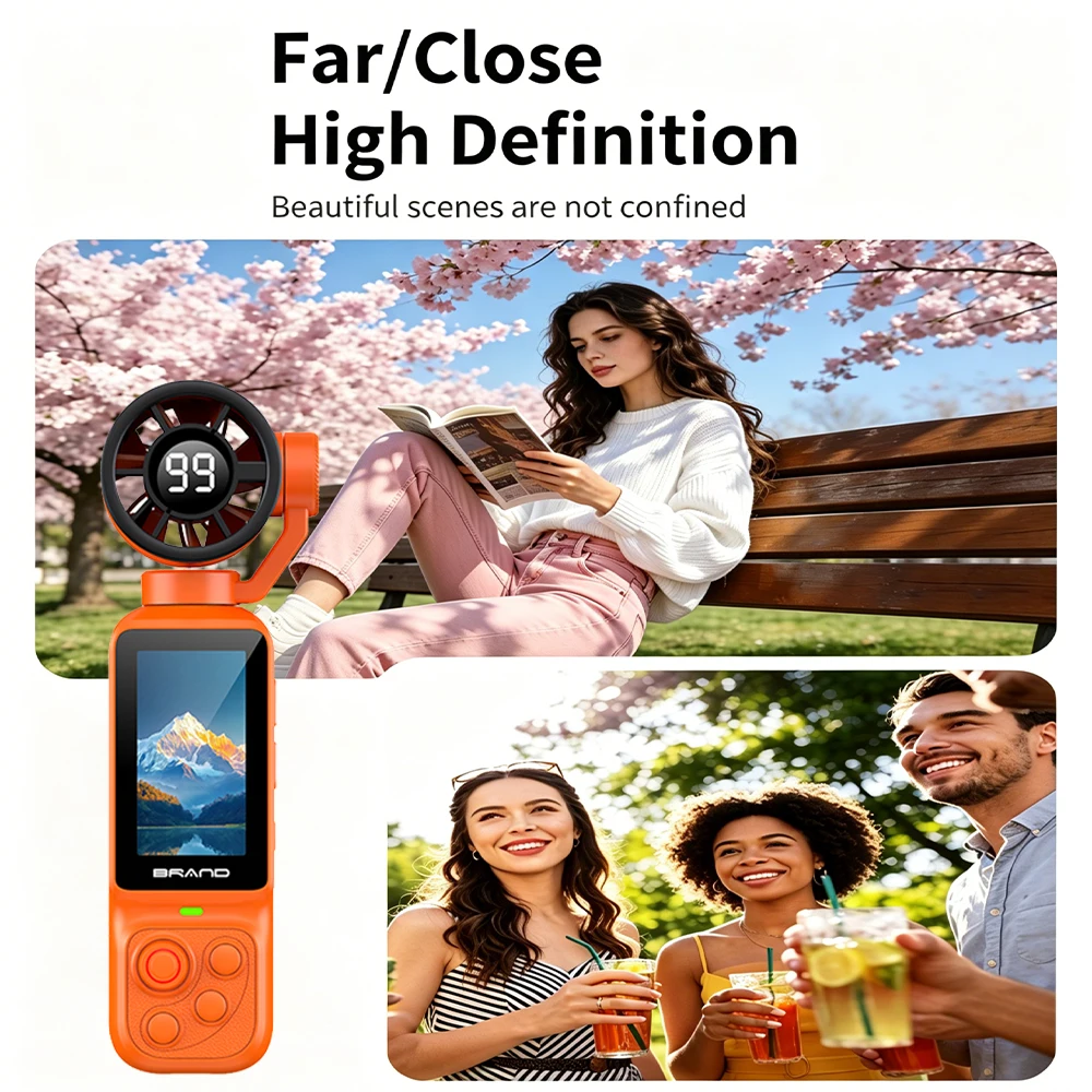 Pocket Fan Action Camera Focus - огляд і ціна Outdoor Adventure Video