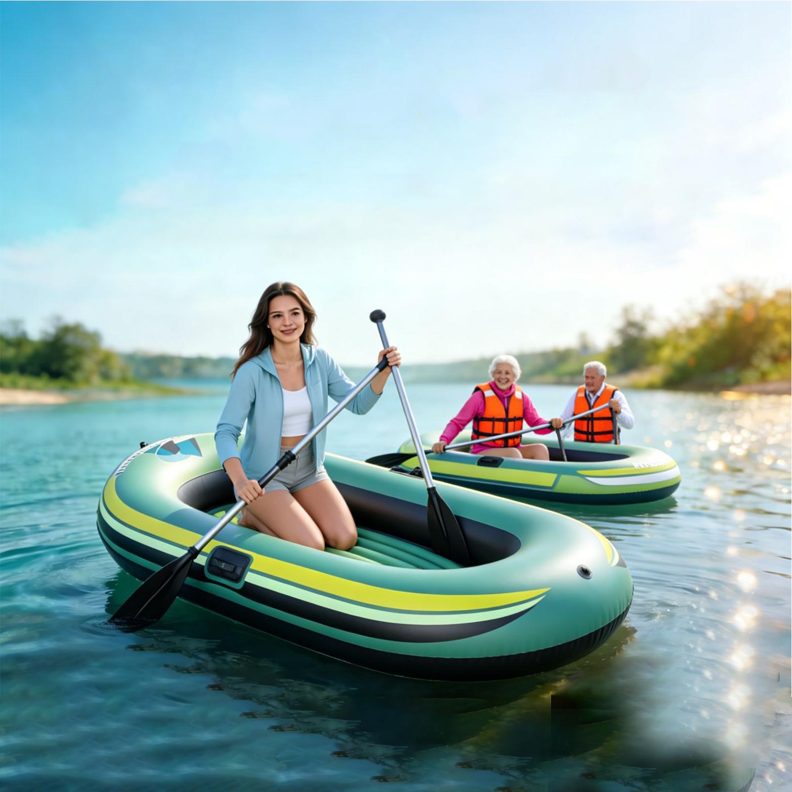 Inflatable Boat Thickened Wear - огляд і ціна Outdoor Adventure Rafting