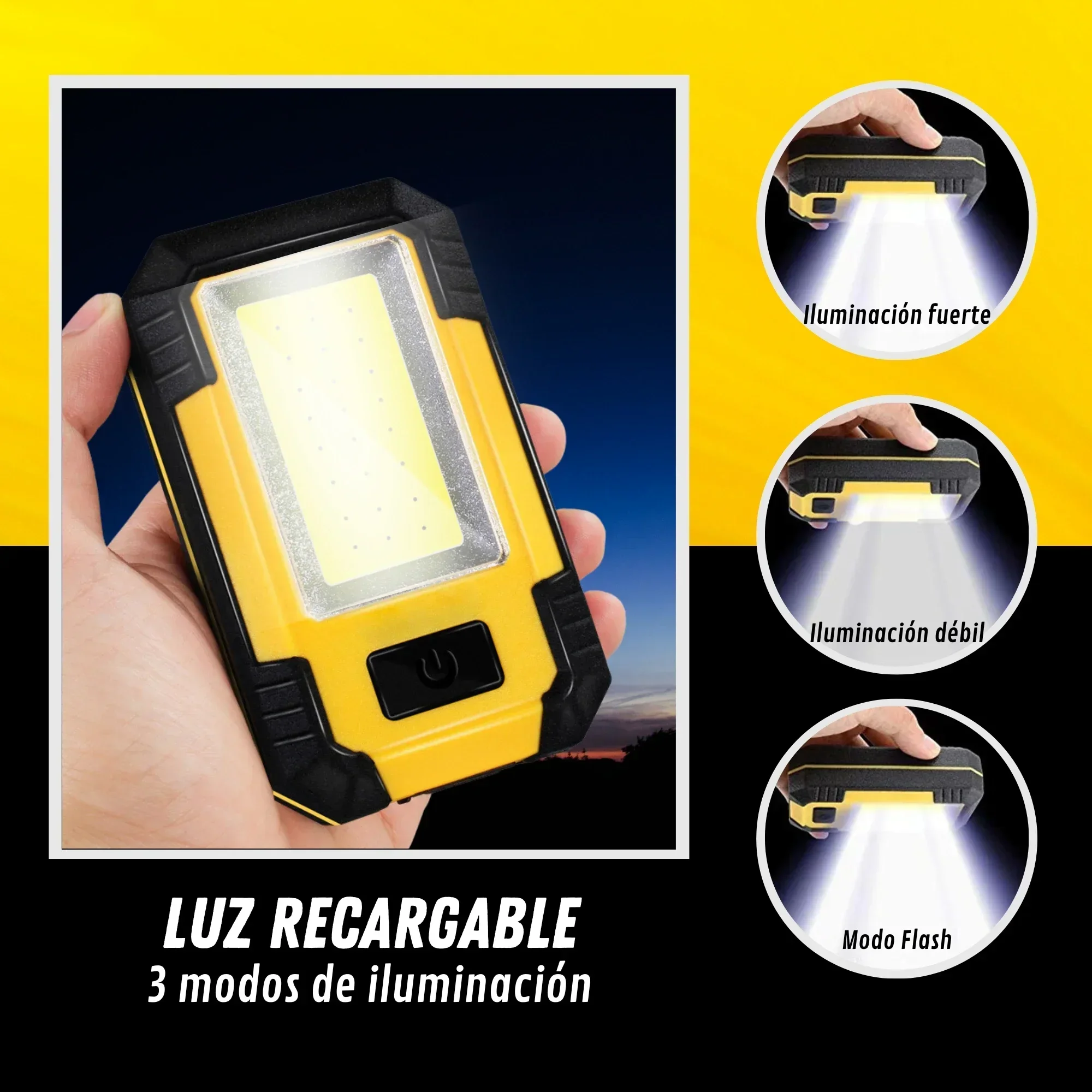 Rechargeable 4000MaH Work Ligh - огляд і ціна Outdoor Adventures
