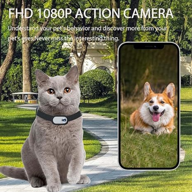 Pet Collar Camera-Waterproof H - огляд і ціна Outdoor Adventure Video
